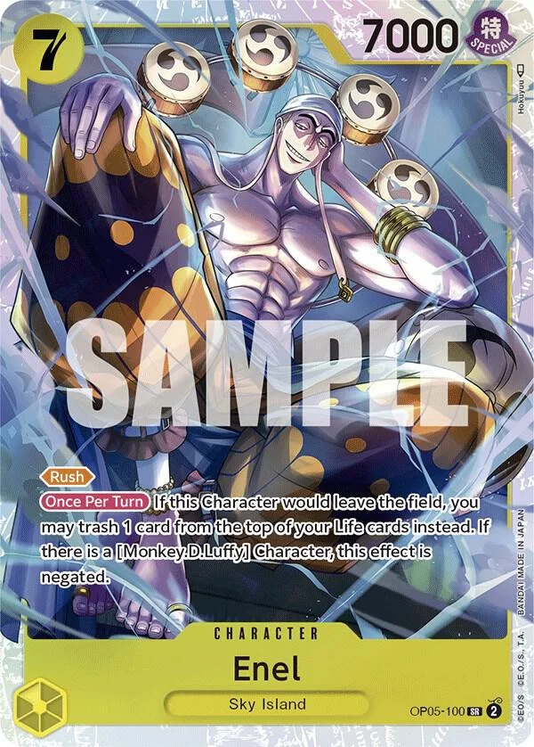 Enel, Awakening of the New Era OP05-100