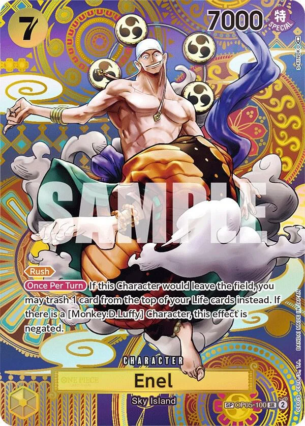 Enel, Awakening of the New Era OP05-100