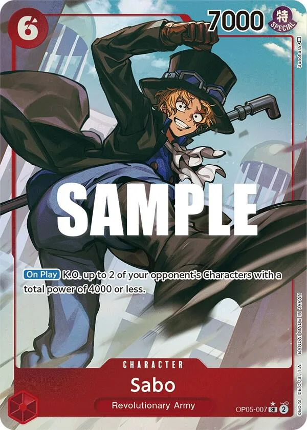 Sabo, Awakening of the New Era OP05-007