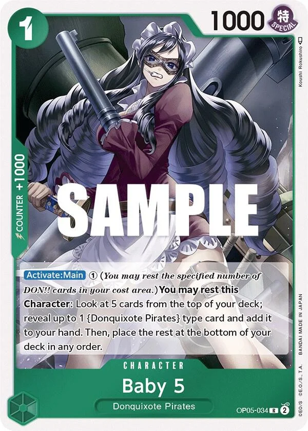 Baby 5, Awakening of the New Era OP05-034