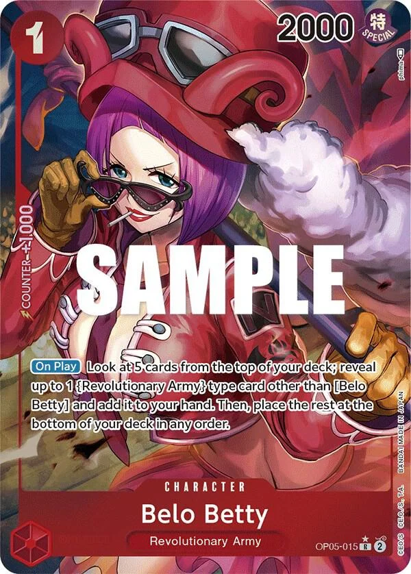 Belo Betty, Awakening of the New Era OP05-015