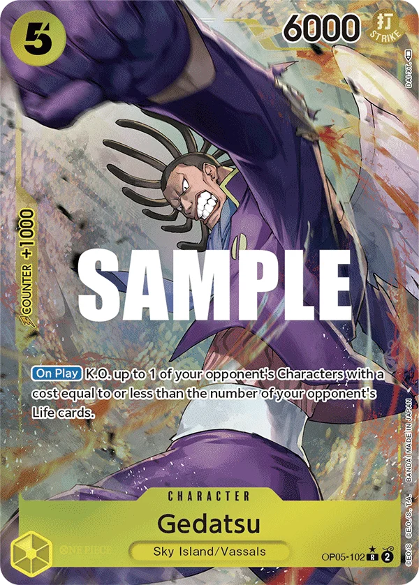 Gedatsu, Awakening of the New Era OP05-102