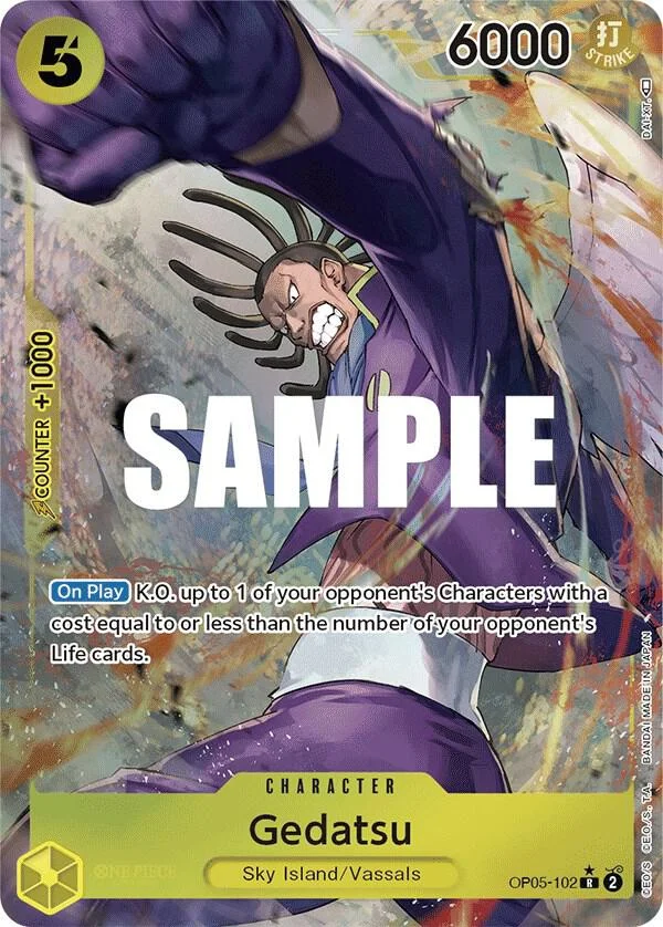 Gedatsu, Awakening of the New Era OP05-102