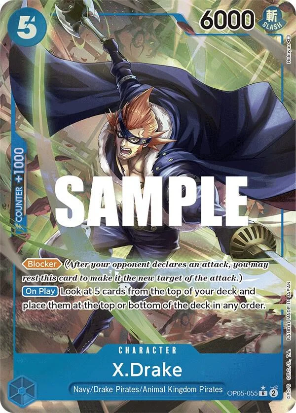 X.Drake, Awakening of the New Era OP05-055