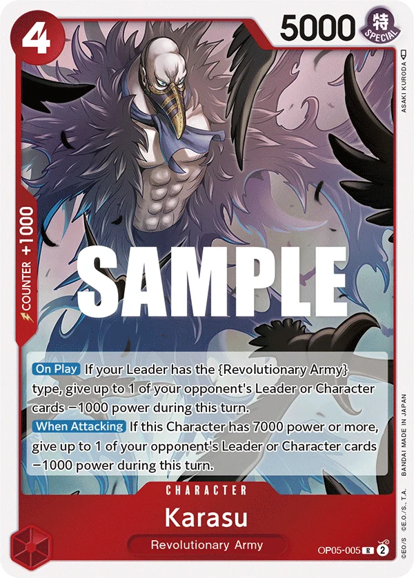 Karasu, Awakening of the New Era OP05-005