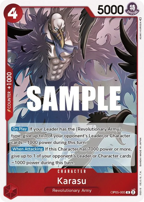 Karasu, Awakening of the New Era OP05-005