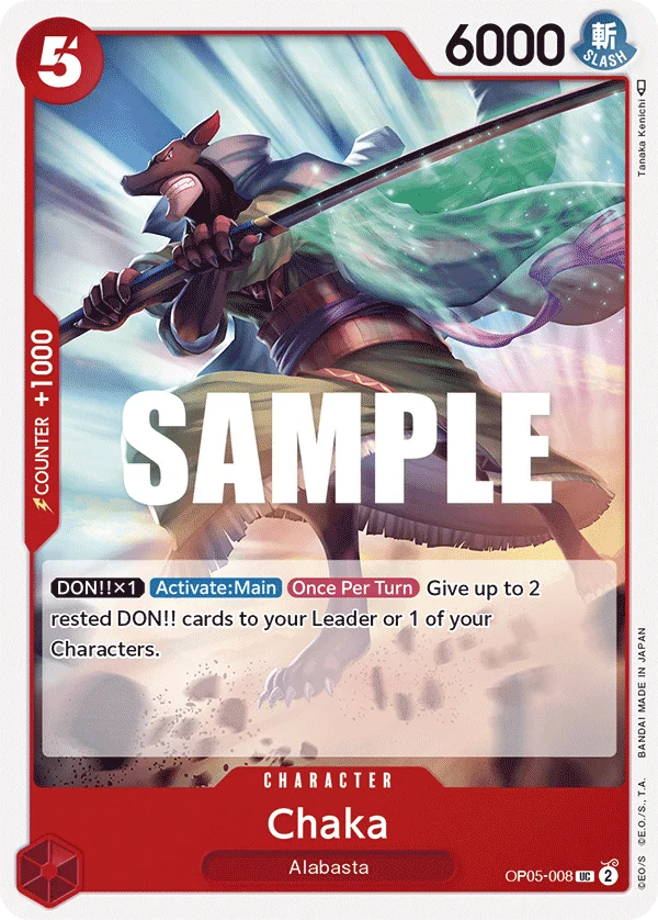 Chaka, Awakening of the New Era OP05-008