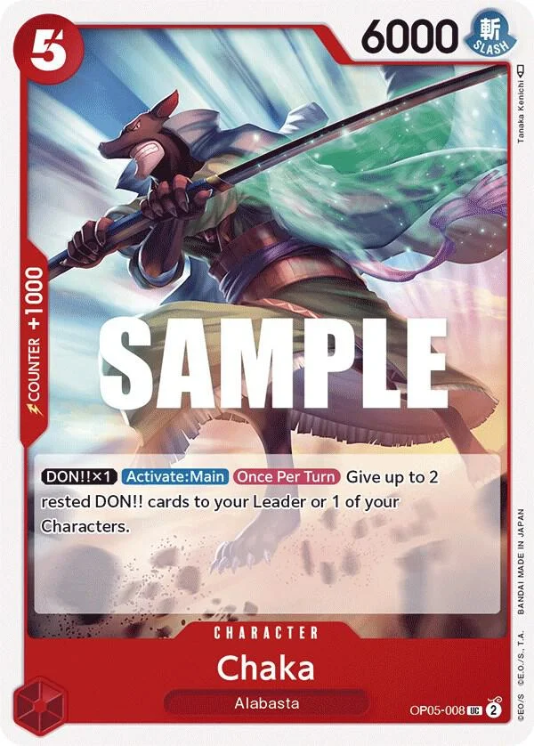 Chaka, Awakening of the New Era OP05-008
