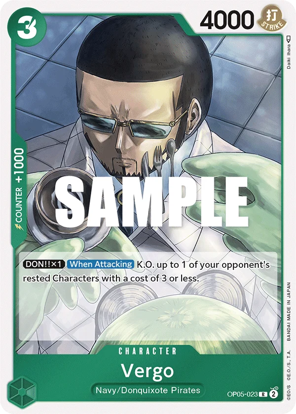 Vergo, Awakening of the New Era OP05-023