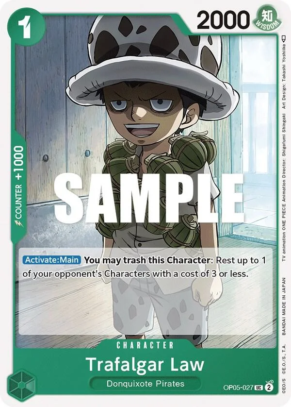 Trafalgar Law, Awakening of the New Era OP05-027