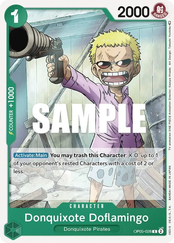 Donquixote Doflamingo, Awakening of the New Era OP05-028