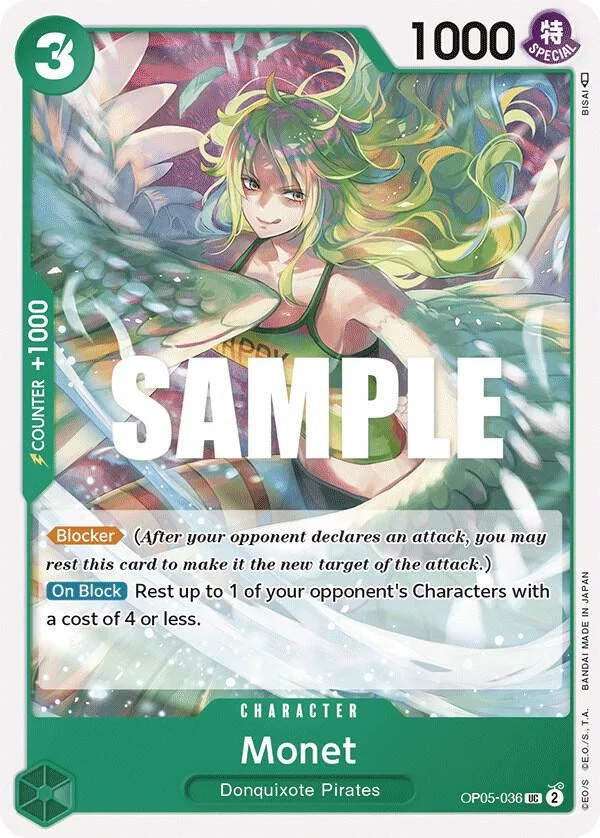 Monet, Awakening of the New Era OP05-036