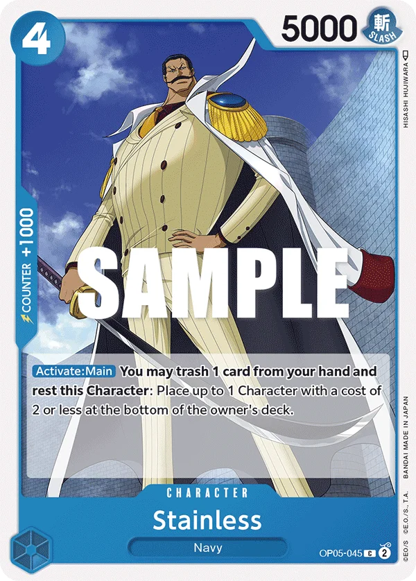 Stainless, Awakening of the New Era OP05-045