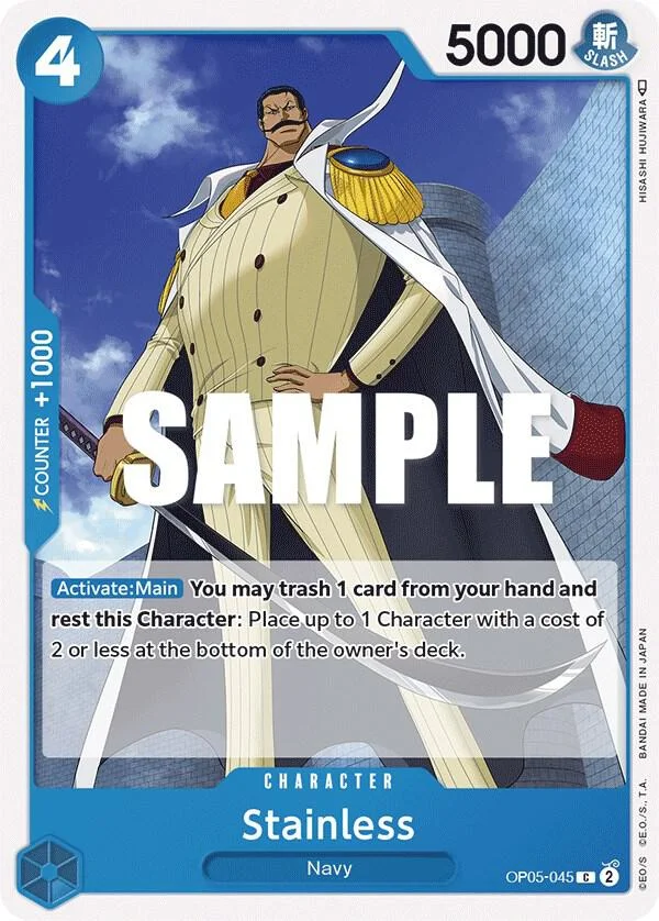 Stainless, Awakening of the New Era OP05-045
