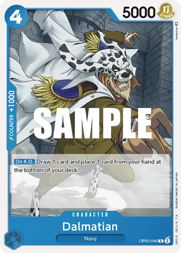 Dalmatian, Awakening of the New Era OP05-046