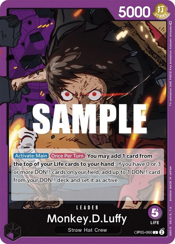 Monkey.D.Luffy, Awakening of the New Era OP05-060