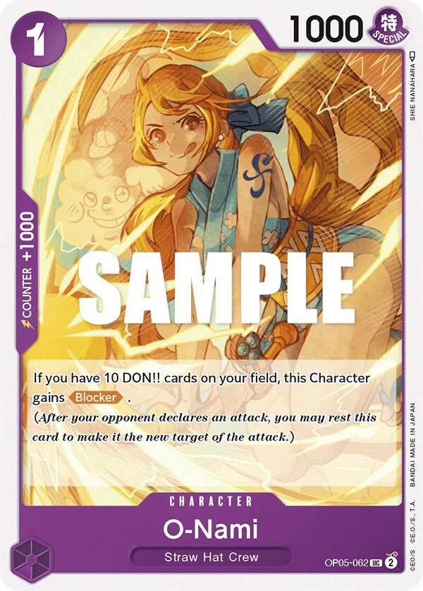 O-Nami, Awakening of the New Era OP05-062