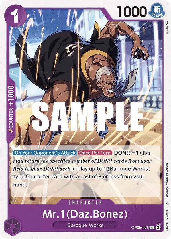 Mr.1, Awakening of the New Era OP05-075