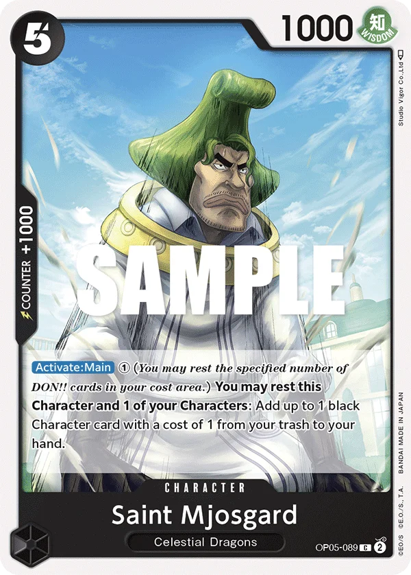 Saint Mjosgard, Awakening of the New Era OP05-089