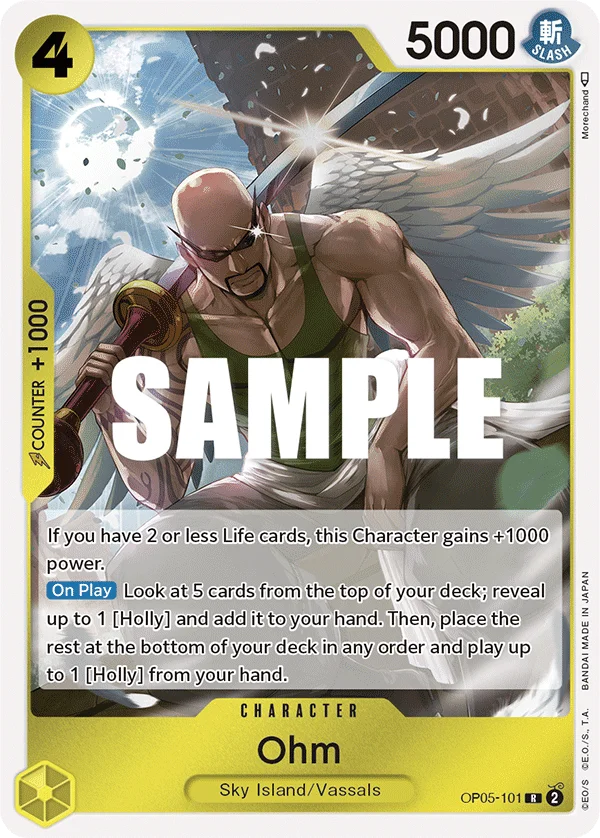 Ohm, Awakening of the New Era OP05-101