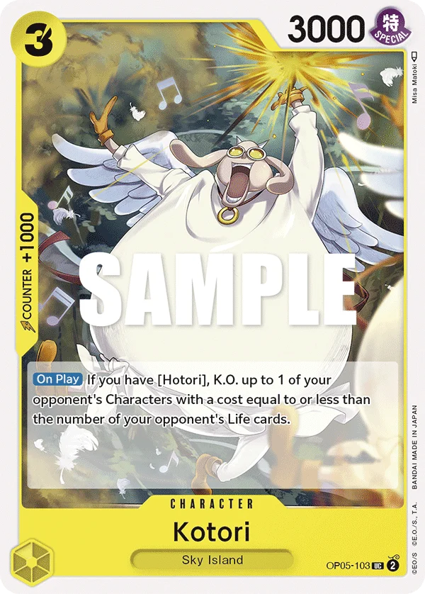 Kotori, Awakening of the New Era OP05-103