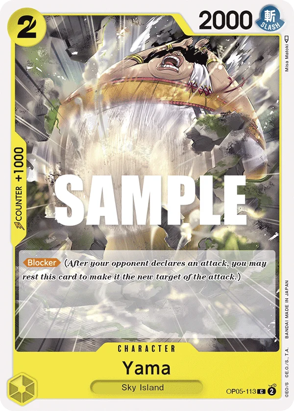 Yama, Awakening of the New Era OP05-113
