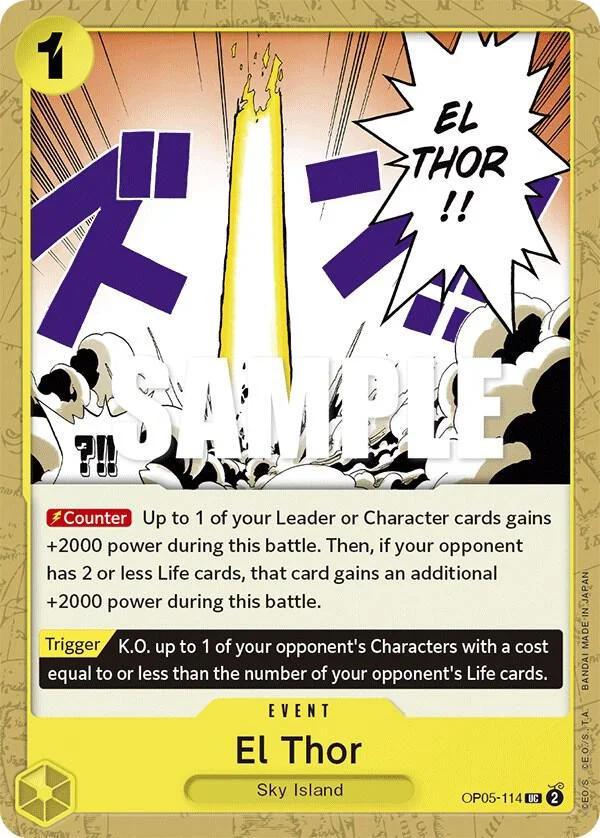 El Thor, Awakening of the New Era OP05-114