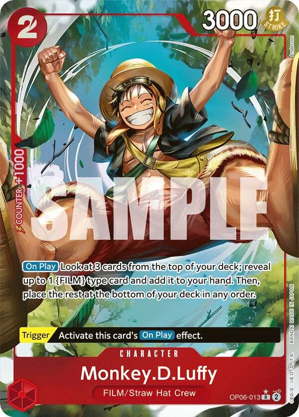 Monkey.D.Luffy, Wings of the Captain OP06-013