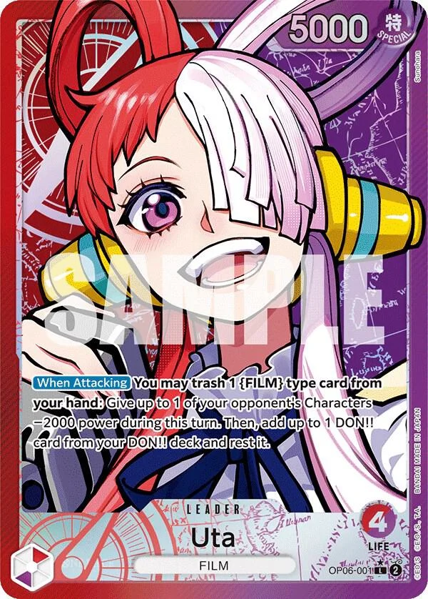 Uta, Wings of the Captain OP06-001