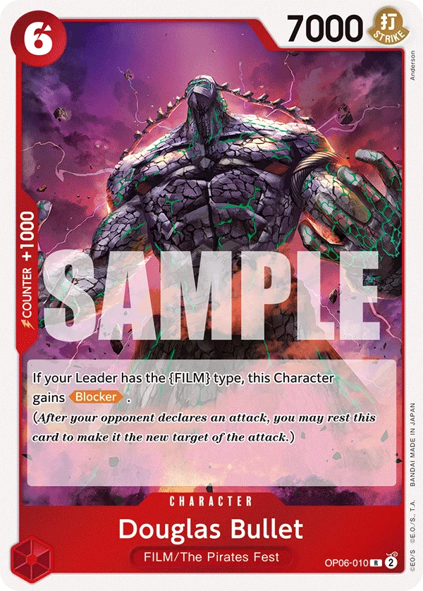 Douglas Bullet, Wings of the Captain OP06-010