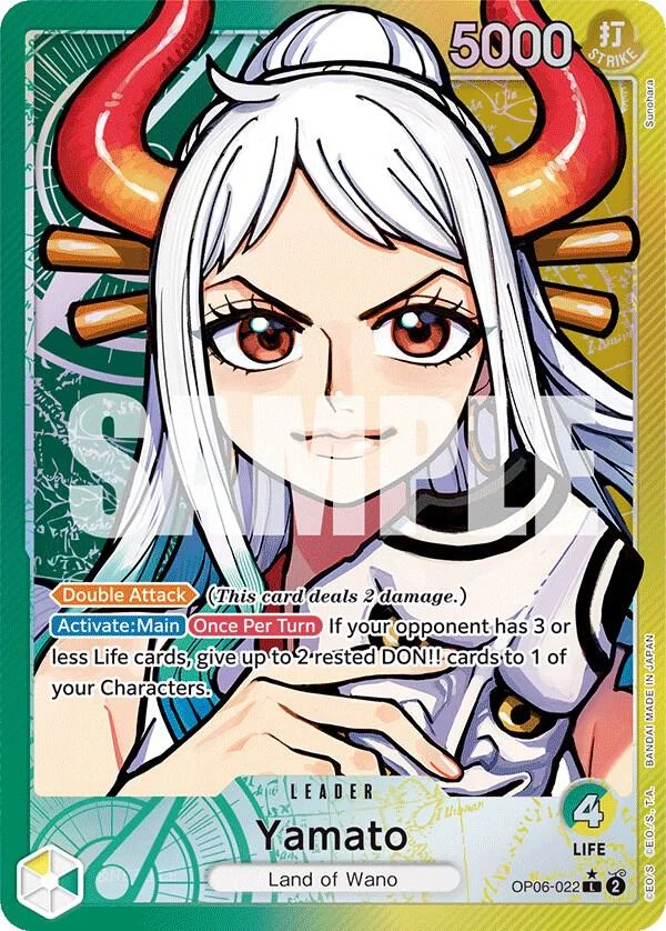 Yamato, Wings of the Captain OP06-022