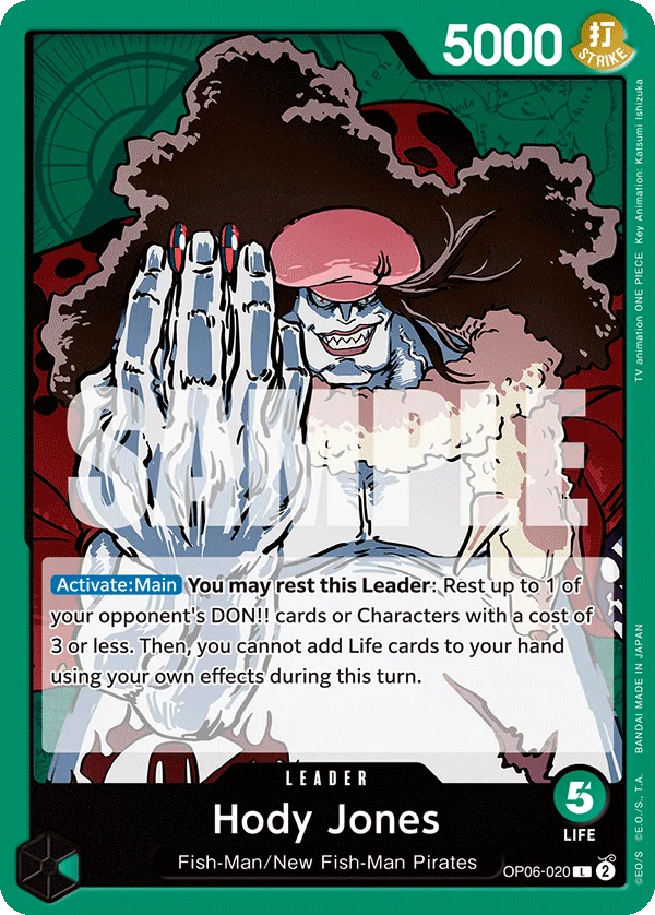 Hody Jones, Wings of the Captain OP06-020