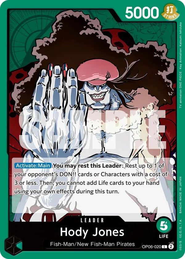 Hody Jones, Wings of the Captain OP06-020