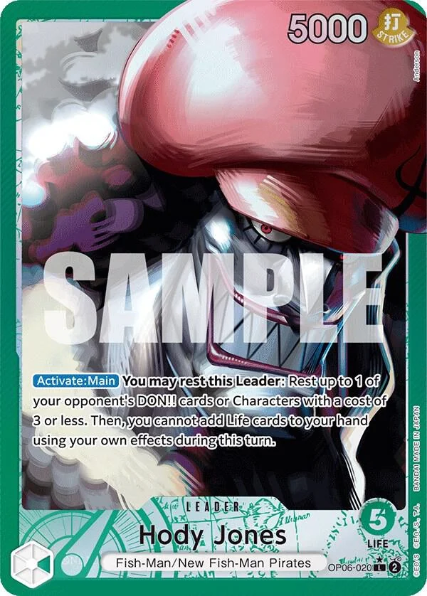 Hody Jones, Wings of the Captain OP06-020