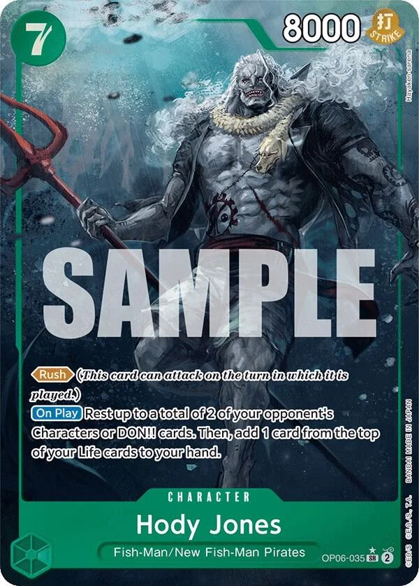 Hody Jones, Wings of the Captain OP06-035