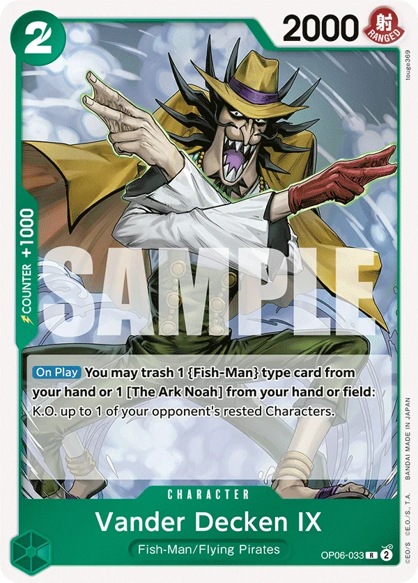 Vander Decken IX, Wings of the Captain OP06-033