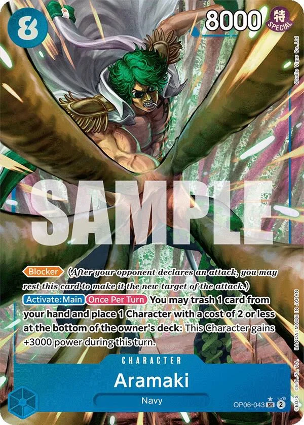 Aramaki, Wings of the Captain OP06-043