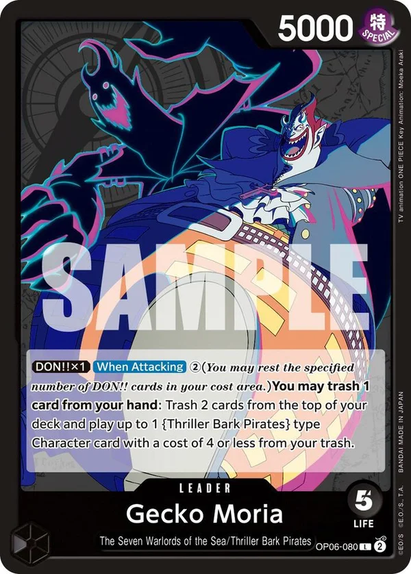 Gecko Moria, Wings of the Captain OP06-080
