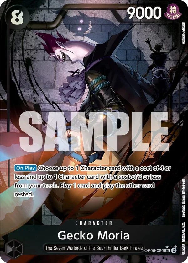 Gecko Moria, Wings of the Captain OP06-086