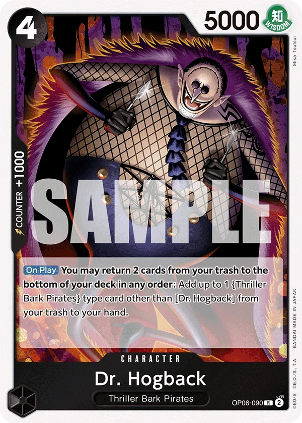 Dr. Hogback, Wings of the Captain OP06-090