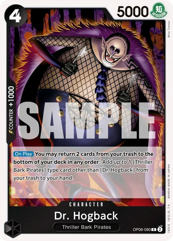 Dr. Hogback, Wings of the Captain OP06-090