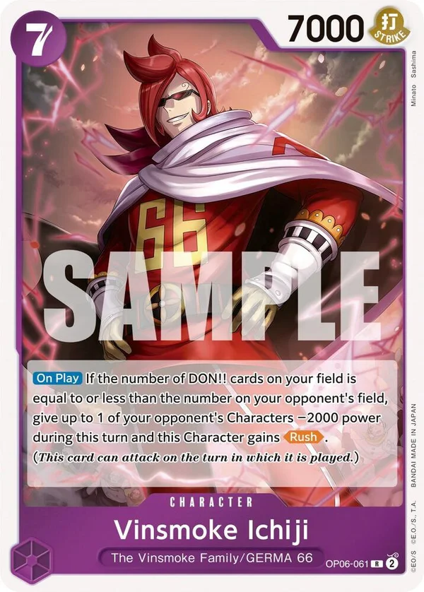 Vinsmoke Ichiji, Wings of the Captain OP06-061