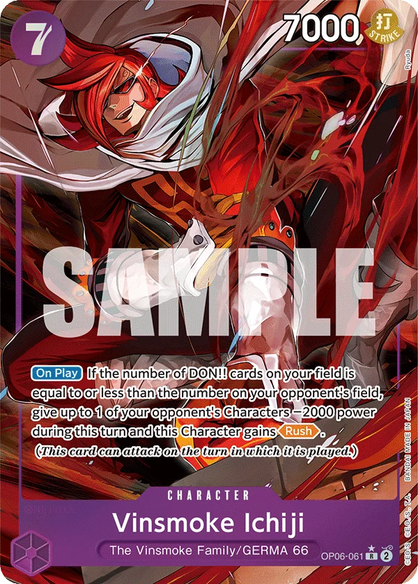 Vinsmoke Ichiji, Wings of the Captain OP06-061