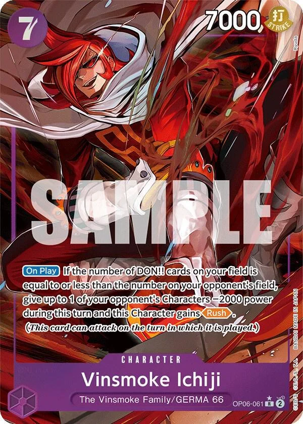 Vinsmoke Ichiji, Wings of the Captain OP06-061