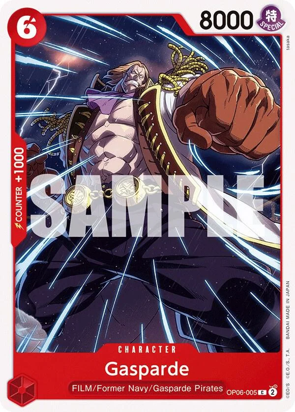 Gasparde, Wings of the Captain OP06-005