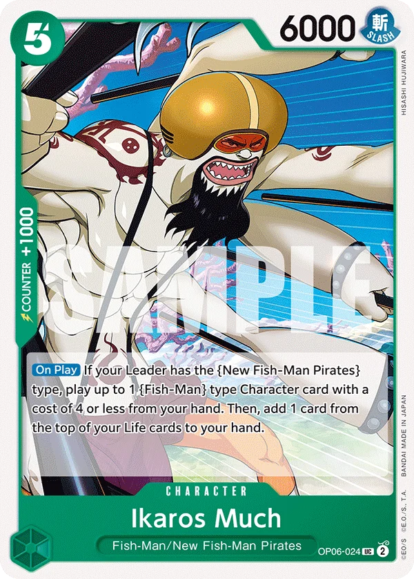 Ikaros Much, Wings of the Captain OP06-024