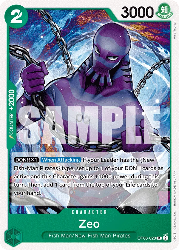 Zeo, Wings of the Captain OP06-028