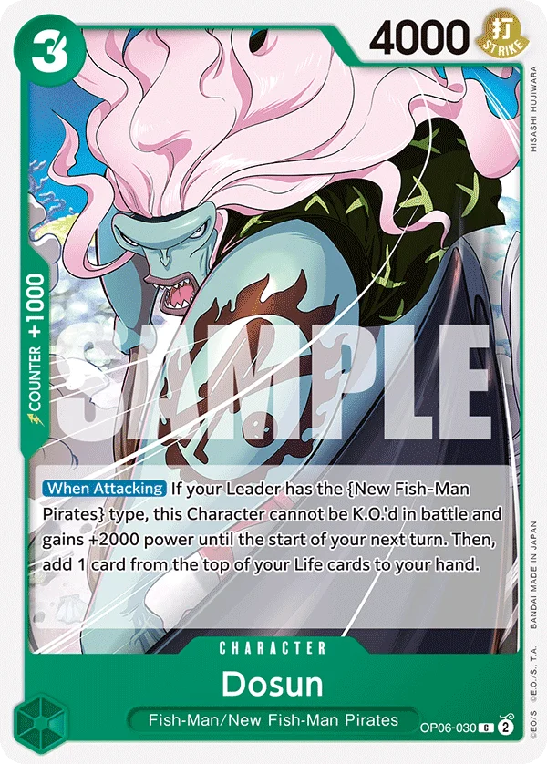 Dosun, Wings of the Captain OP06-030