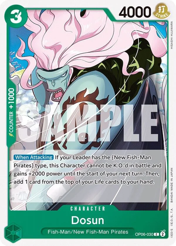 Dosun, Wings of the Captain OP06-030