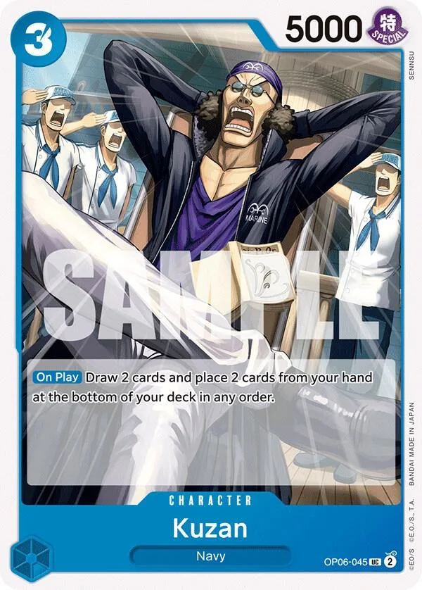 Kuzan, Wings of the Captain OP06-045